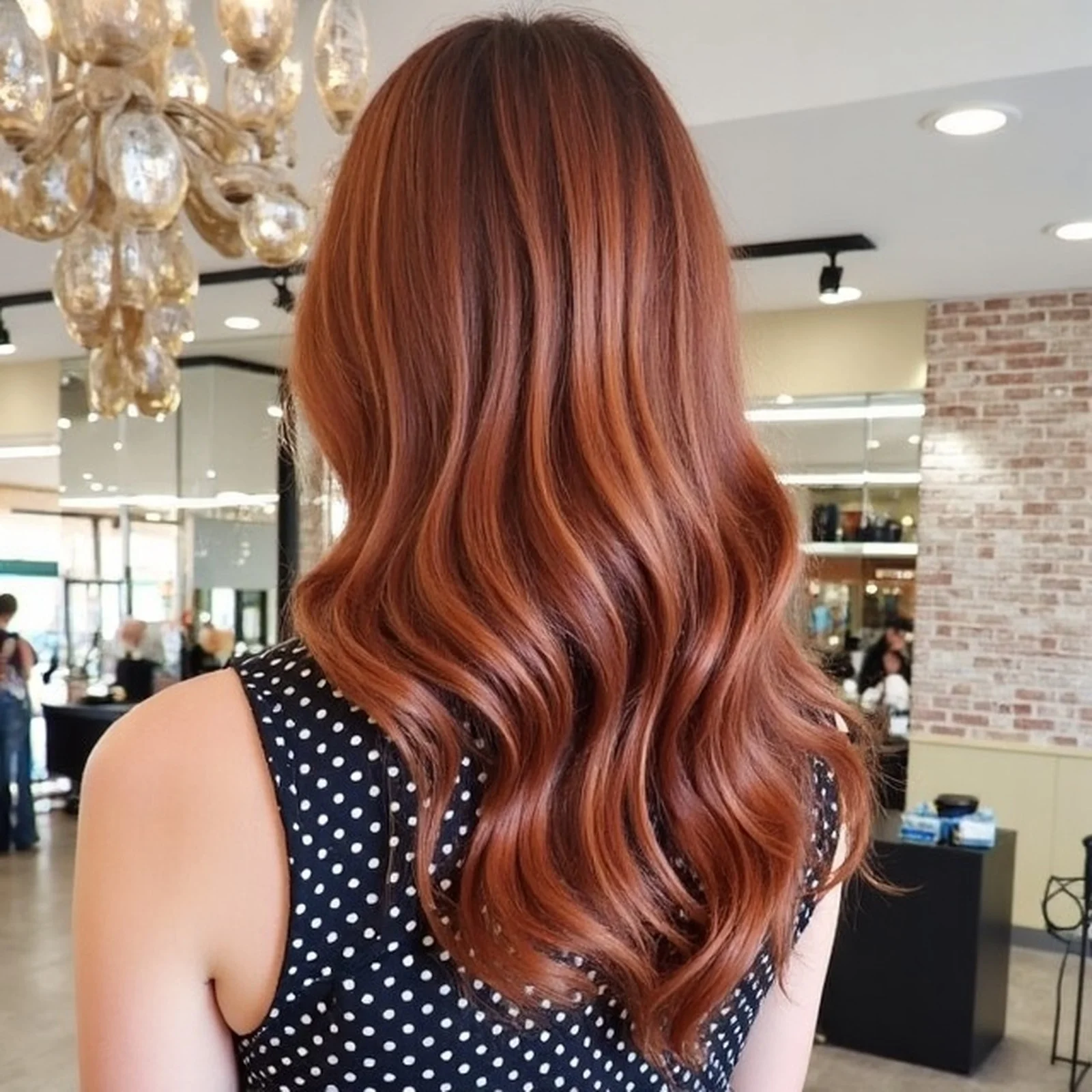 Copper dreams balayage result