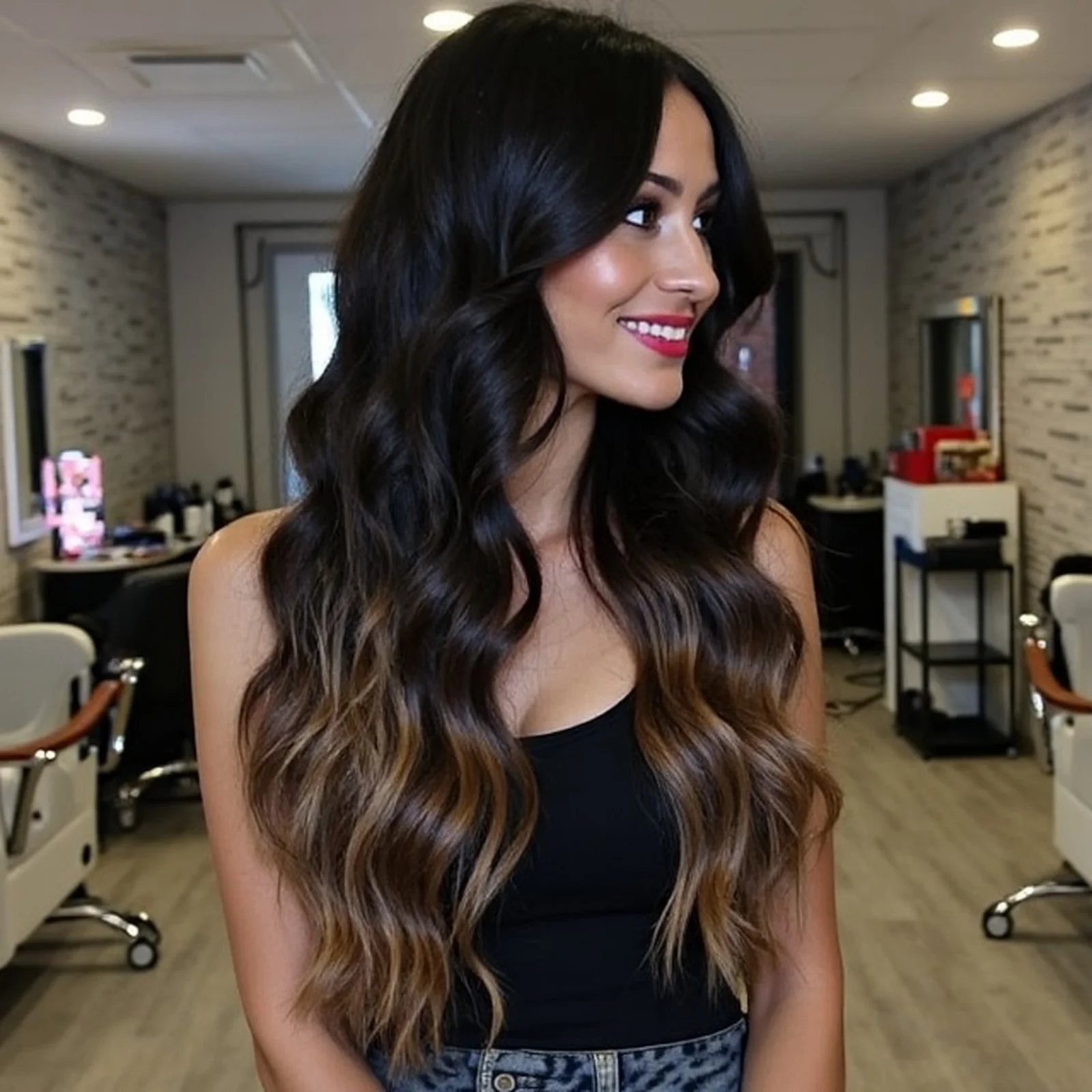 Salon interior and vibe