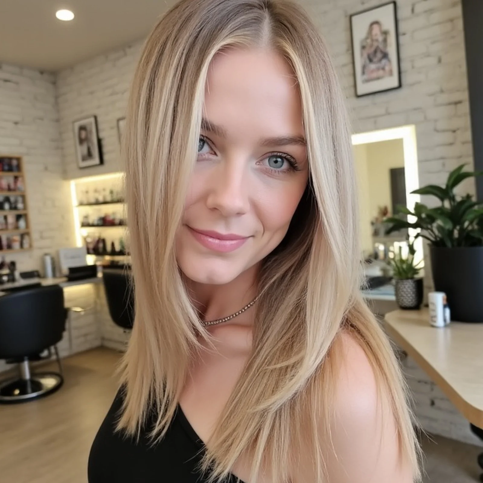 Hair by Tori styling result